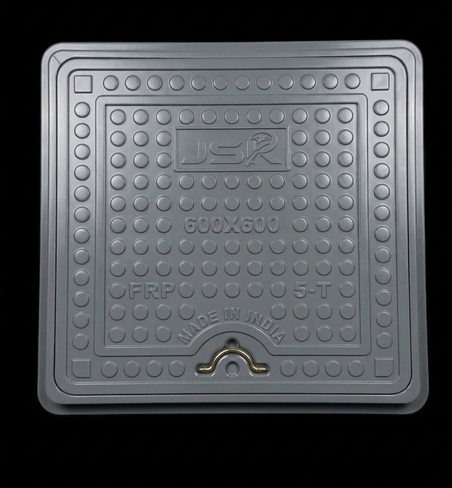 Heavy Duty 24x24 FRP Manhole Cover by JSK Industries